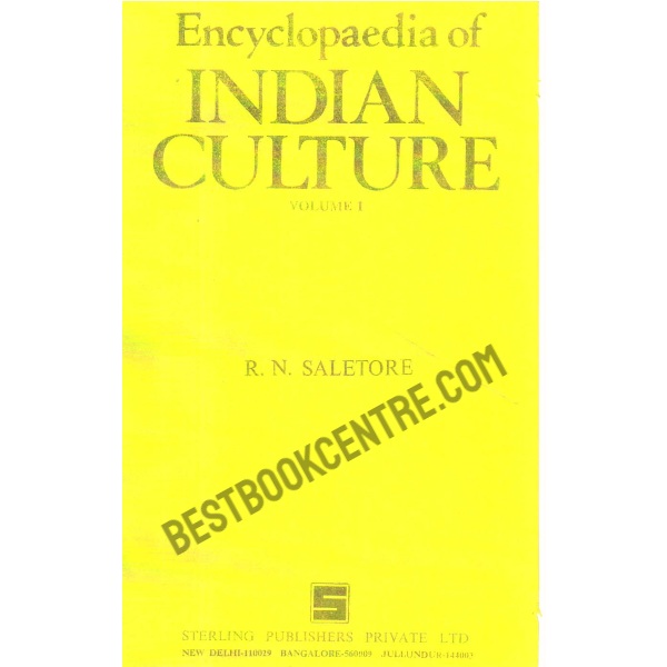 Encyclopaedia of Indian Culture Volume 1 [1st edition]